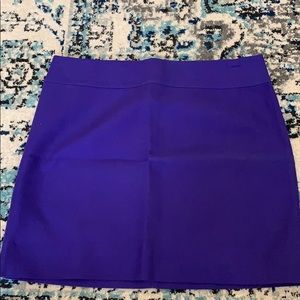 Purple mini skirt
